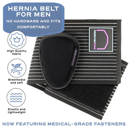 Plus Size Umbilical Hernia Belt For Men and Women - Wider Full Coverage Support