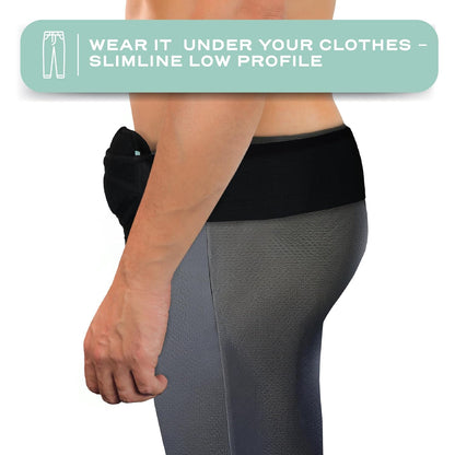 Inguinal Hernia Belt For Men & Women - Black
