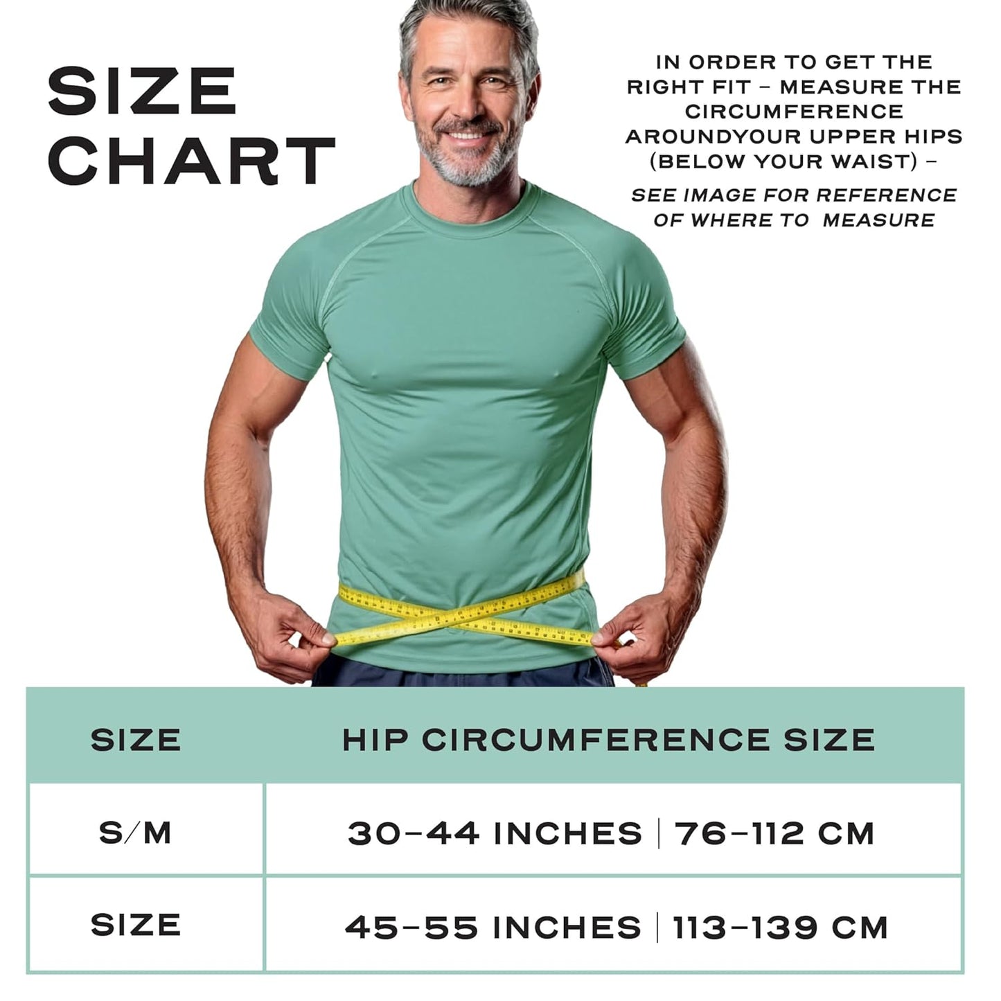 Inguinal Hernia Belt For Men & Women - Black