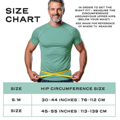 Inguinal Hernia Belt For Men & Women - Black