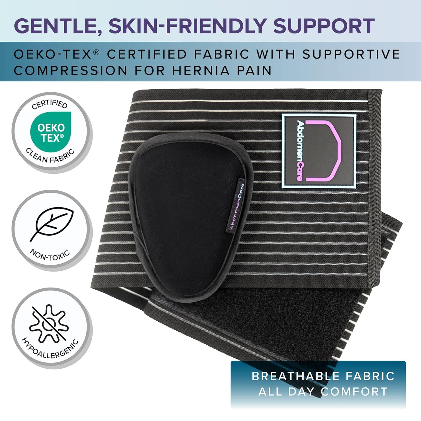 Umbilical Hernia Belt for Men and Women - Comfort Daily Support