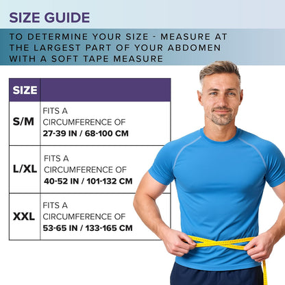 Umbilical Hernia Belt for Men and Women - Comfort Daily Support