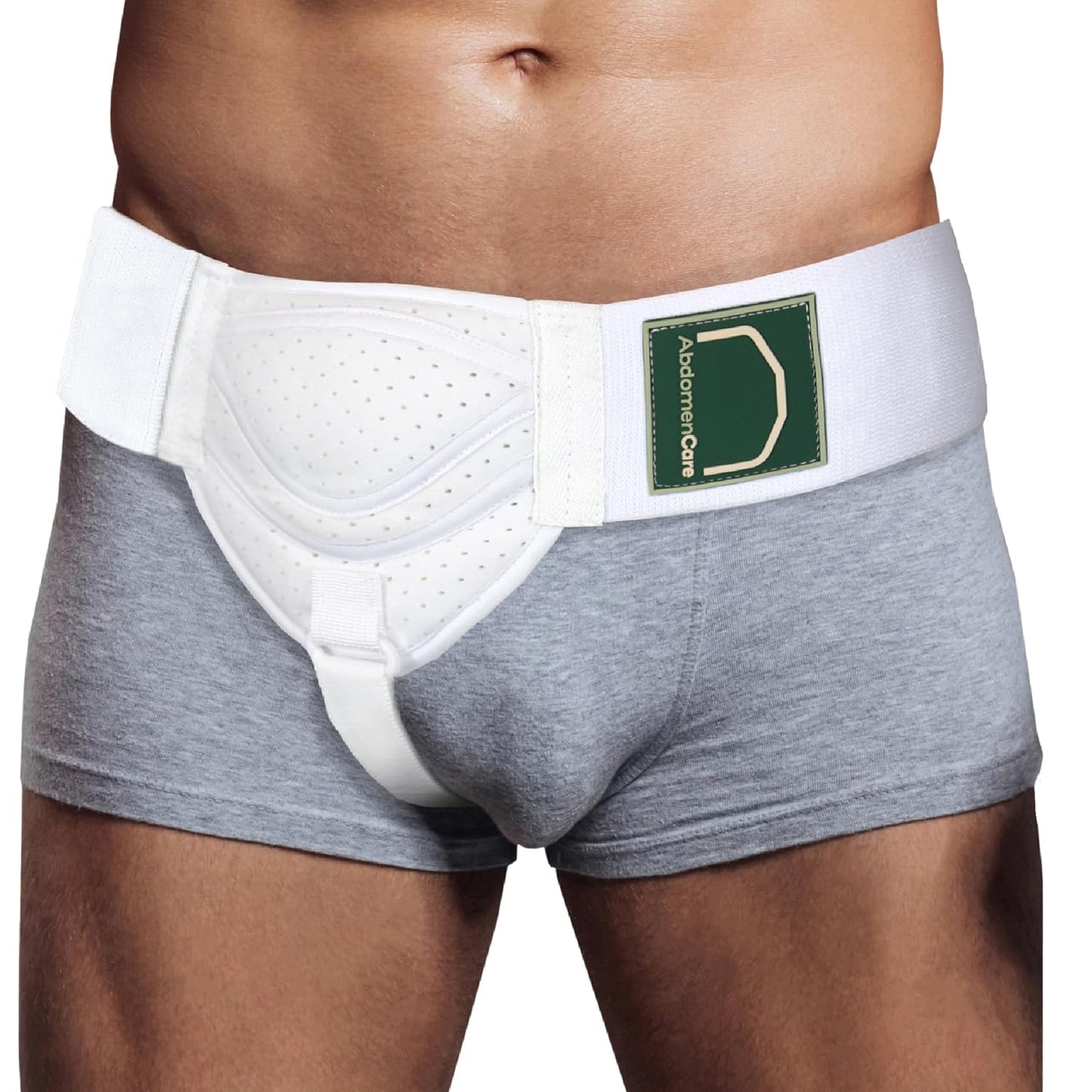 Inguinal Hernia Belt For Men & Women - White