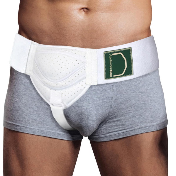 Inguinal Hernia Belt For Men & Women - White
